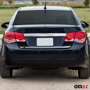 Chevrolet Cruze Tailgate Trim - Omac - S.Steel - Gloss Silver - 2011-2015
